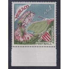 MONACO 1963 Yv. 623A ESTAMPILLA NUEVA MINT DE LUJO DEPORTES FUTBOL RARISIMA 1.000 euros